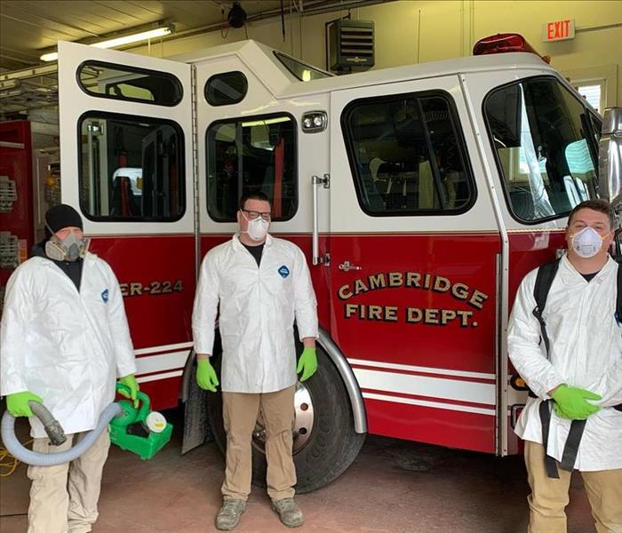 Cambridge Fire Department RIG Cleaning 