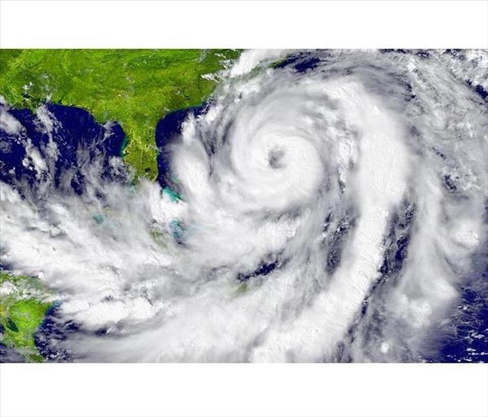 Satelite image of a Hurricane