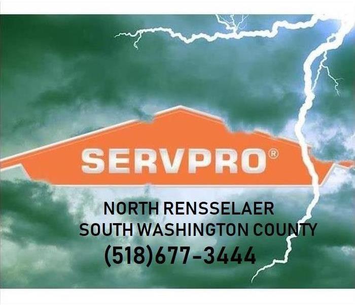 Lightning and SERVPRO Logo